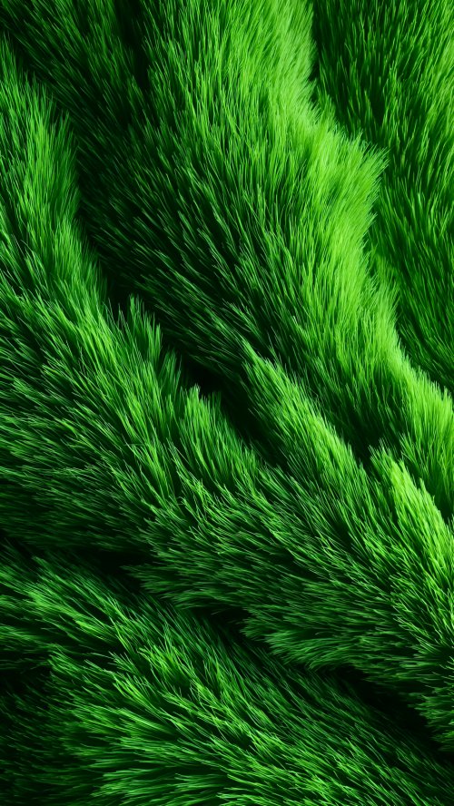 Lush Green Fur Texture - Related OpersCraft wallpaper