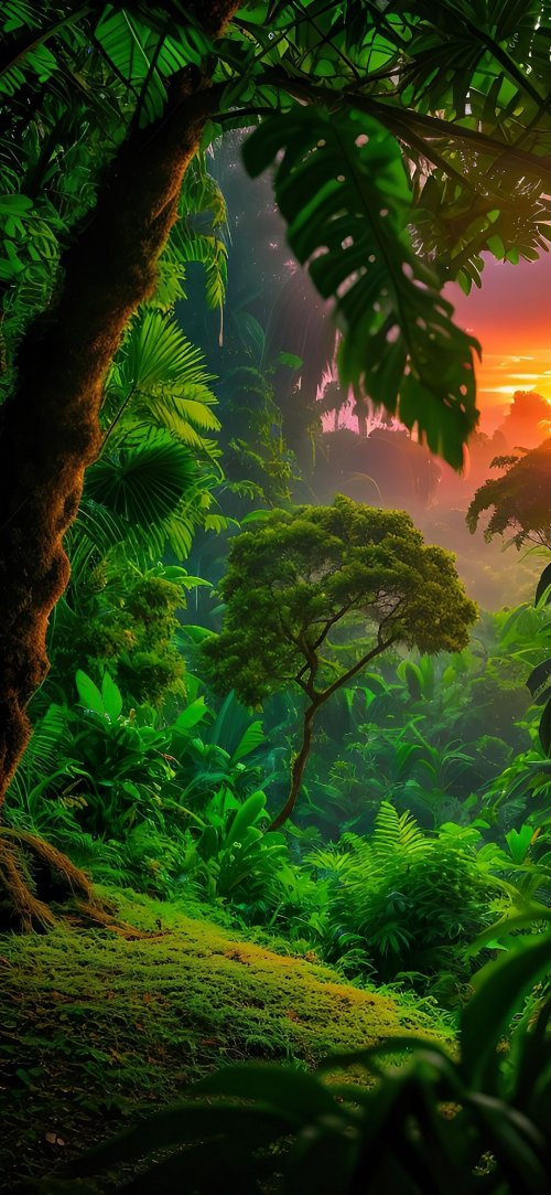 Lush Tropical Rainforest