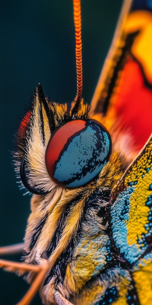 Macro Butterfly Eye