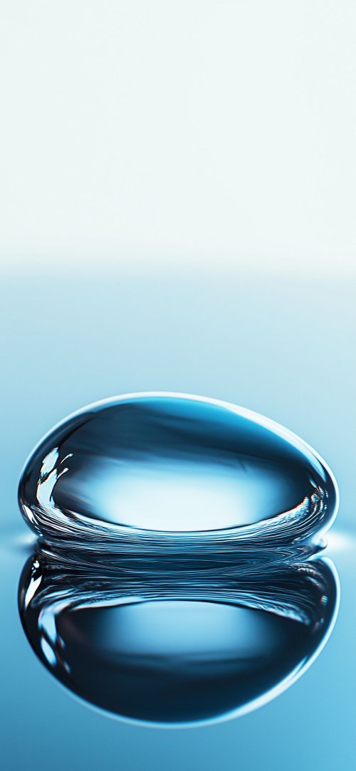 Macro Water Droplet