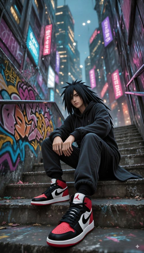 Madara in Neon City - Related OpersCraft wallpaper