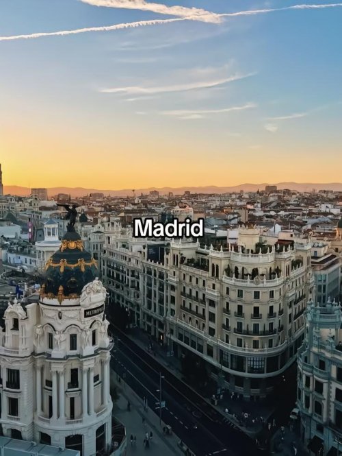 Madrid Cityscape at Sunset - Related OpersCraft wallpaper