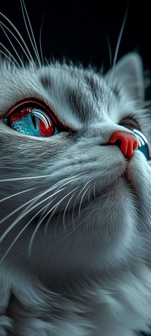 Majestic Feline Gaze - Related OpersCraft wallpaper