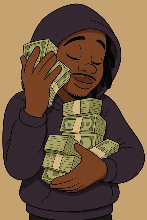 Man Hugging Money - Related OpersCraft wallpaper