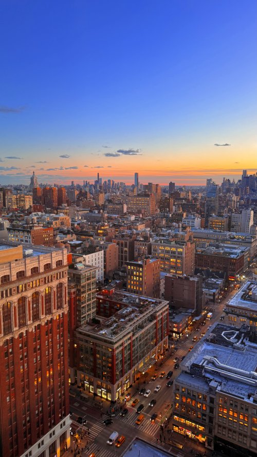 Manhattan Sunset Skyline - Related OpersCraft wallpaper