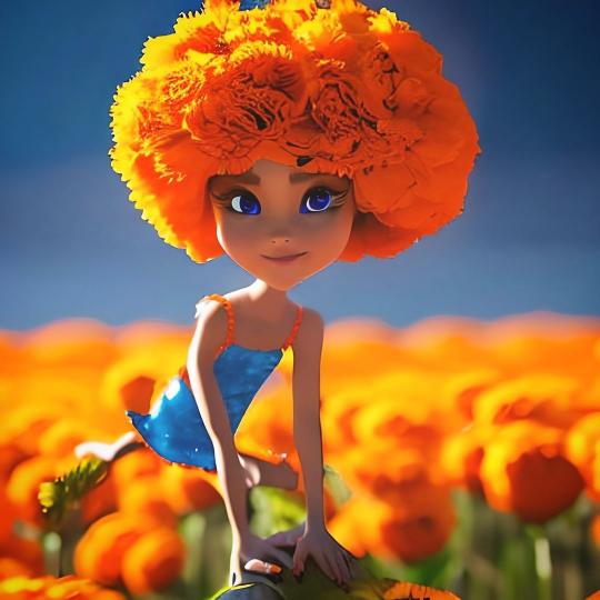 Marigold Fairy in Bloom - Related OpersCraft wallpaper