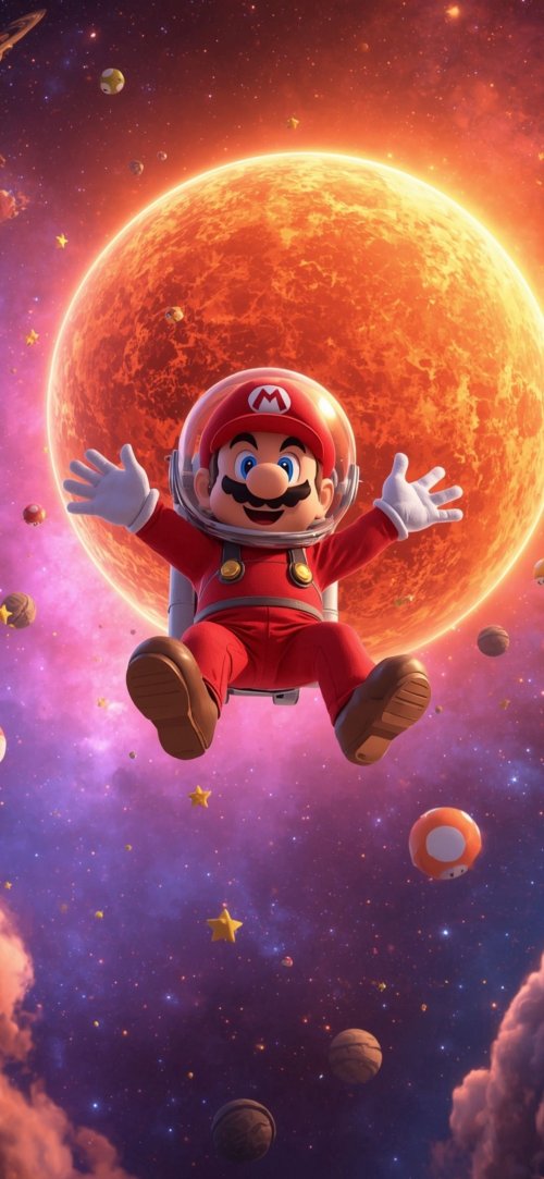 Mario in Space Adventure