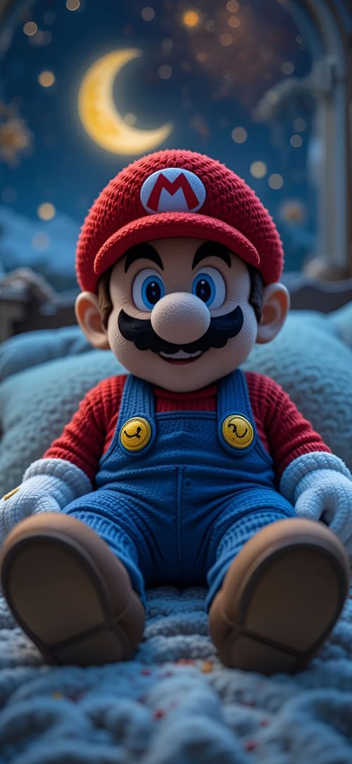 Mario Under the Moon