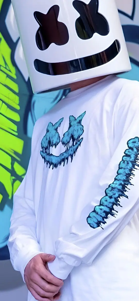 Marshmello Blue Drip