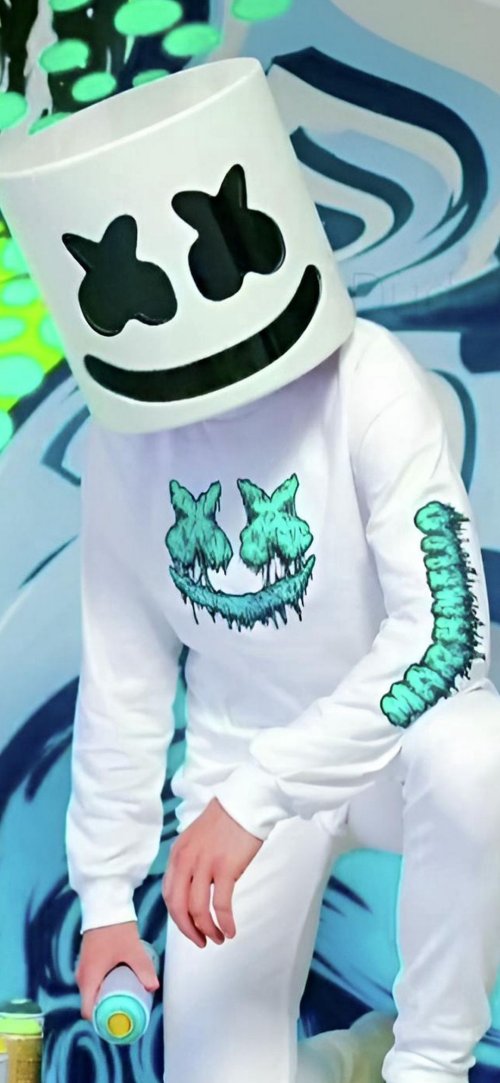 Marshmello Graffiti Artist - Related OpersCraft wallpaper