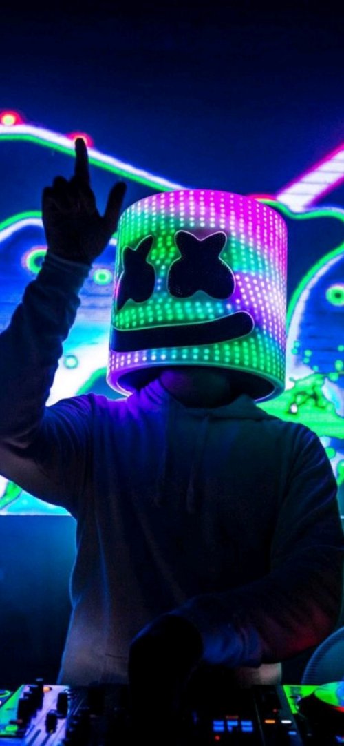 Marshmello Neon DJ - Related OpersCraft wallpaper