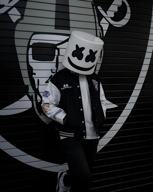 Marshmello Raiders Style