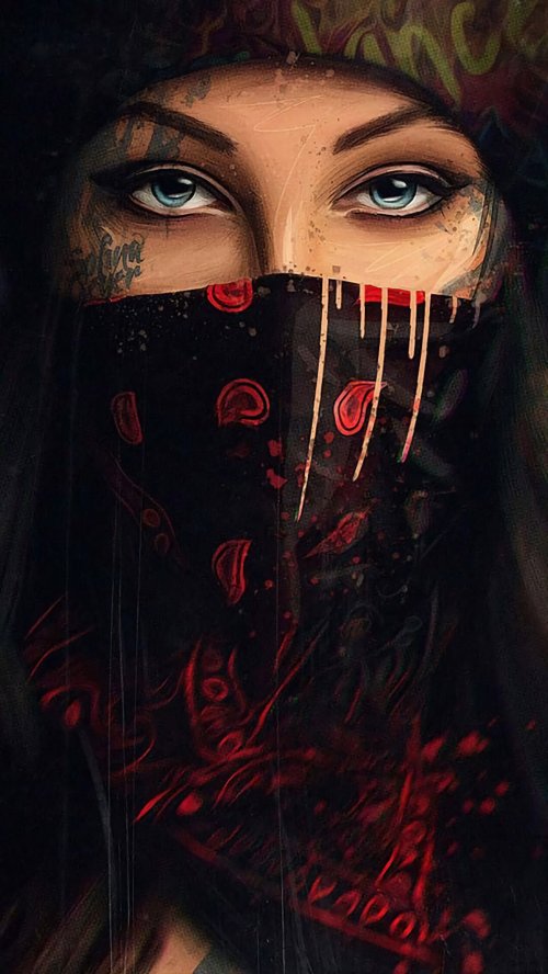 Masked Eyes Portrait - Related OpersCraft wallpaper