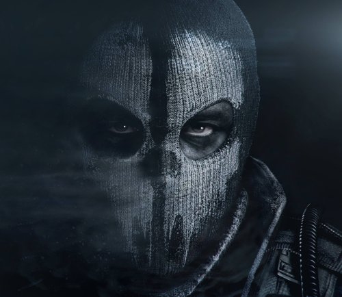 Masked Figure Portrait - gothic Wallpaper