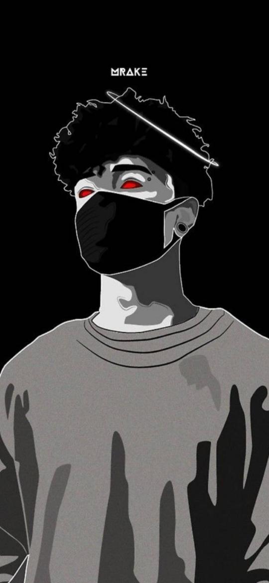 Masked Figure Red Eyes - Related OpersCraft wallpaper