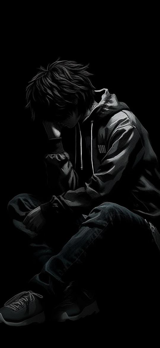 Melancholy Anime Boy - Related OpersCraft wallpaper