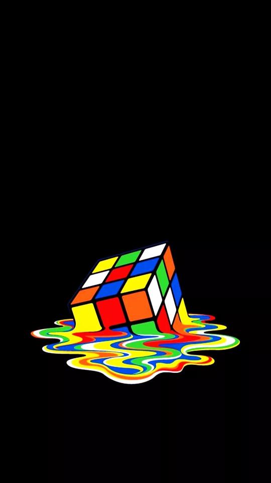Melting Rubik's Cube Art - Related OpersCraft wallpaper