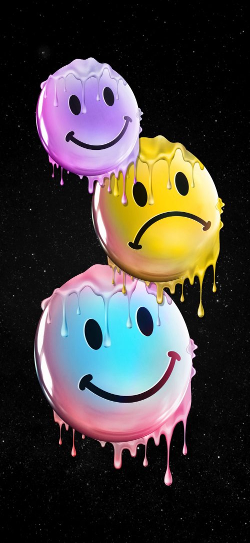 Melting Smiley Faces - Related OpersCraft wallpaper