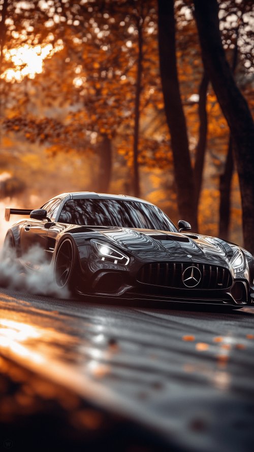 Mercedes AMG Autumn Drive
