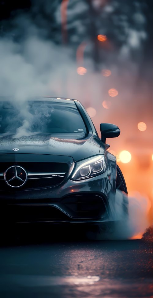 Mercedes AMG Smoke Show - Related OpersCraft wallpaper