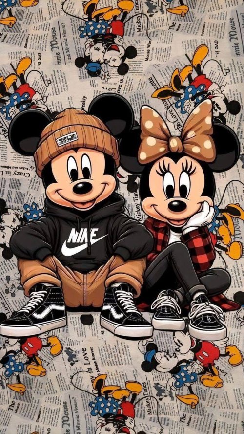 Mickey and Minnie Streetwear - Related OpersCraft wallpaper