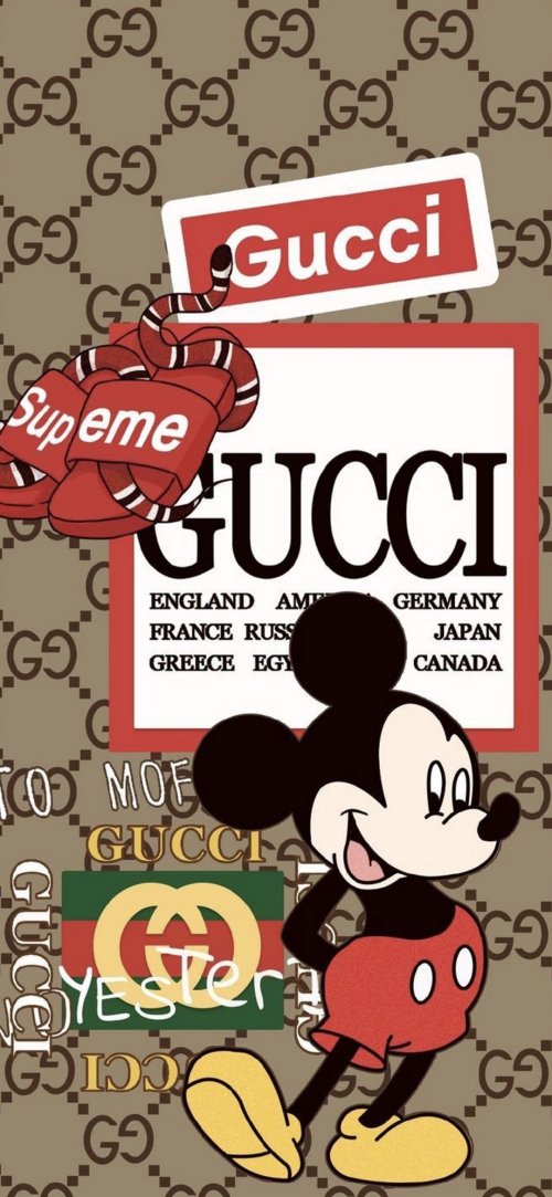 Mickey Gucci Supreme - Related OpersCraft wallpaper