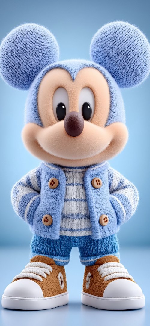 Mickey Mouse Character Art