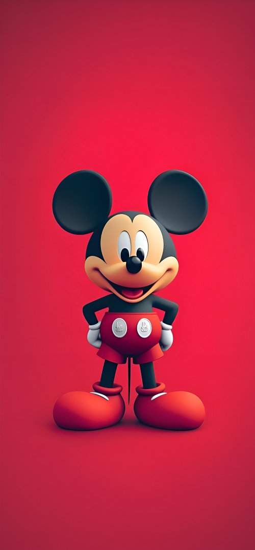 Mickey Mouse Classic Pose - character Wallpaper