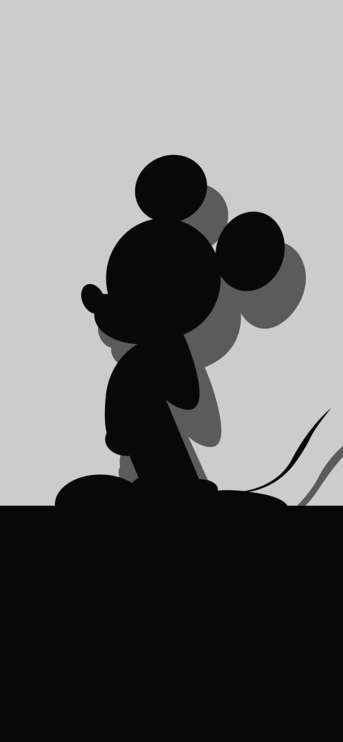 Mickey Mouse Silhouette Art - Related OpersCraft wallpaper