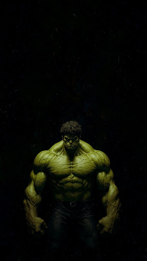 Mighty Hulk Portrait