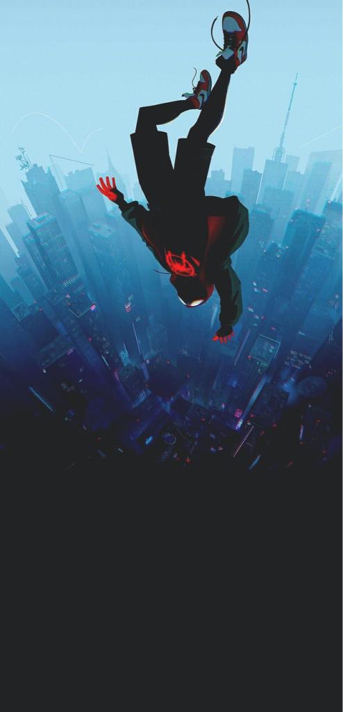 Miles Falling Into City - Related OpersCraft wallpaper