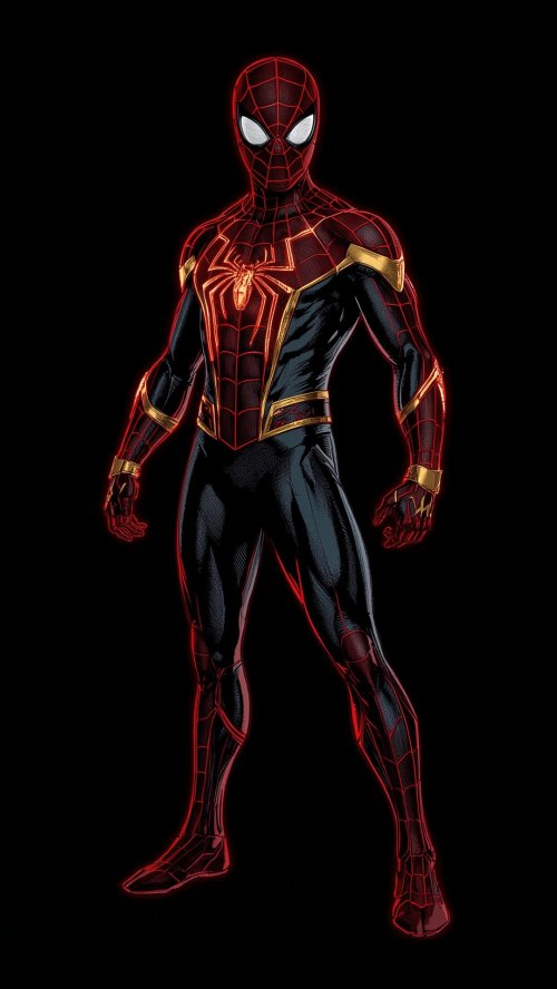 Miles Morales Neon Suit - Related OpersCraft wallpaper