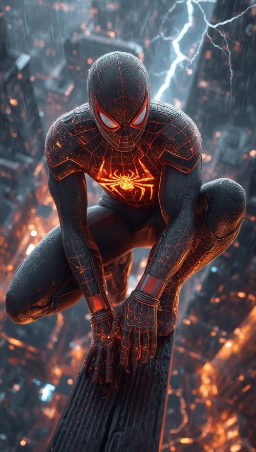 Miles Morales Neon Vigilante