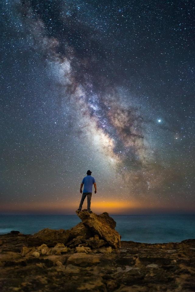 Milky Way Stargazer - Related OpersCraft wallpaper