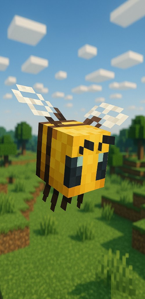 Minecraft Bee in Sky - minecraft Wallpaper