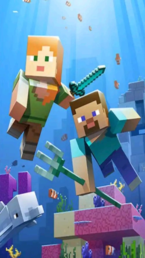 Minecraft Underwater Adventure - Related OpersCraft wallpaper