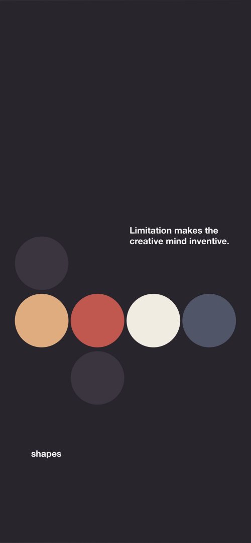 Minimalist Color Circles - Related OpersCraft wallpaper