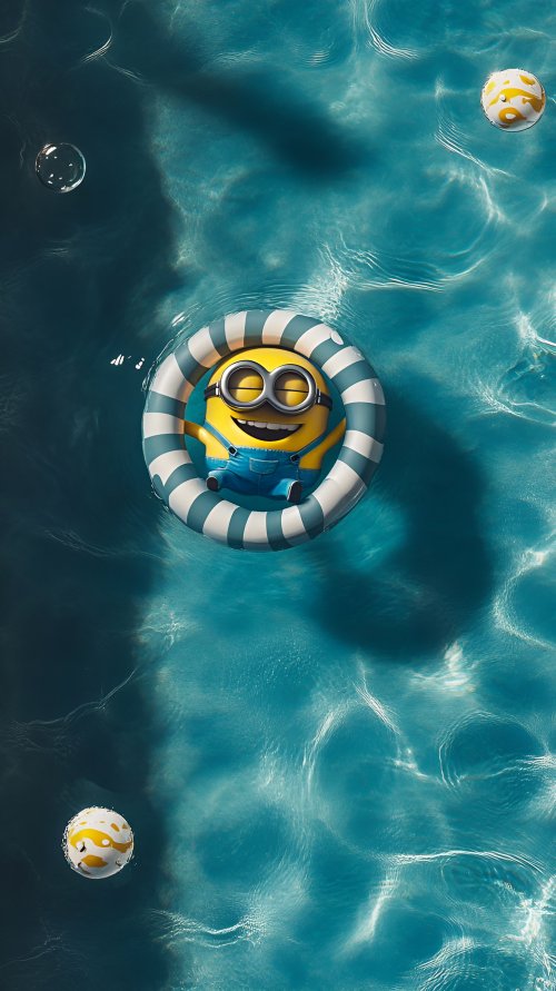 Minion Pool Party Fun - Related OpersCraft wallpaper