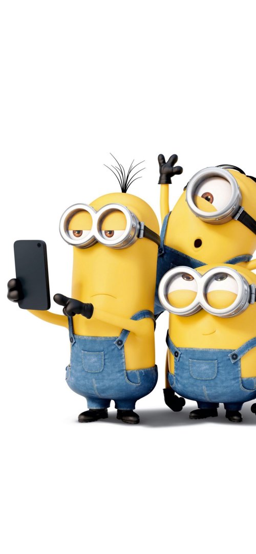 Minions Taking a Selfie