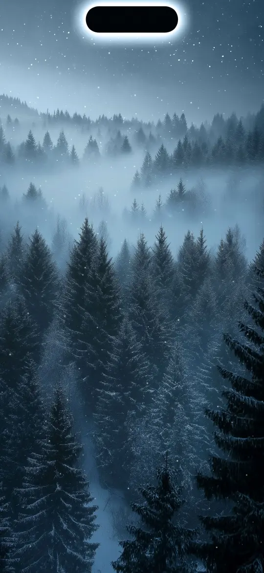 Misty Forest Night - Related OpersCraft wallpaper