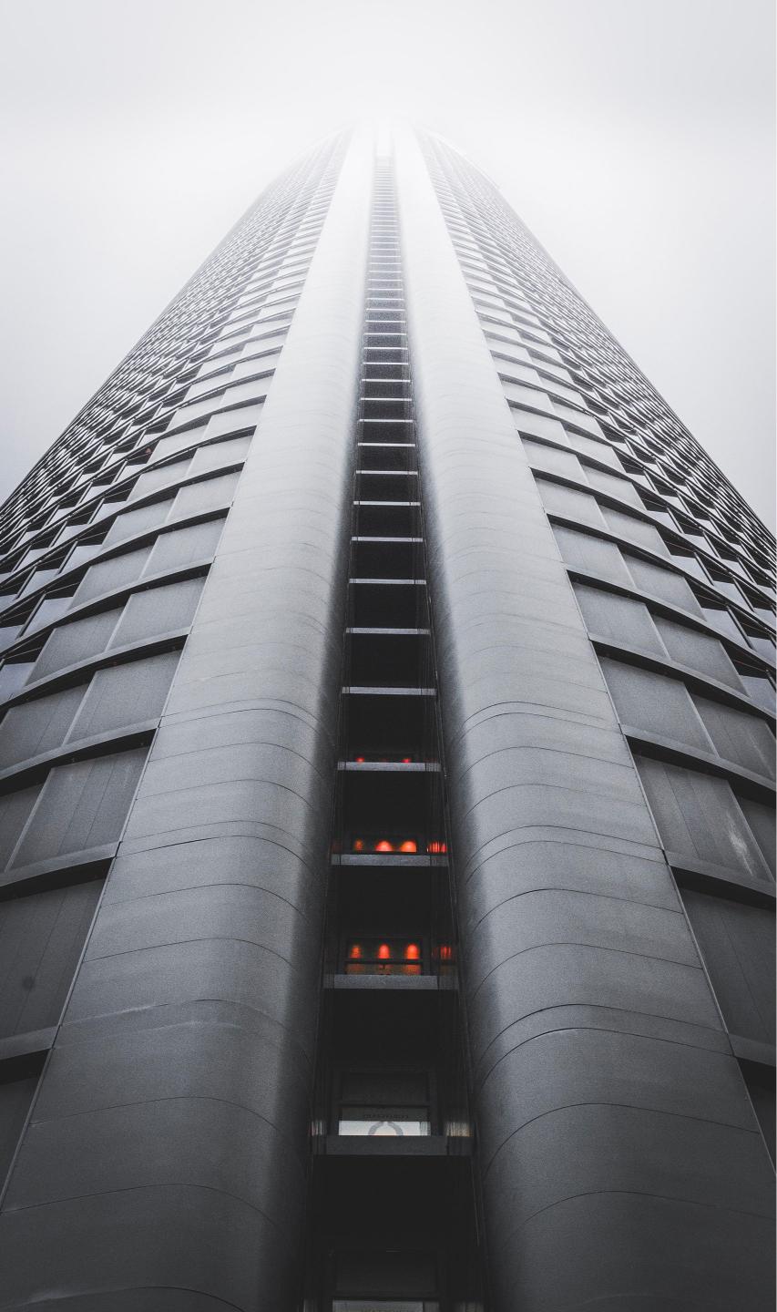 Misty Skyscraper Perspective - Related OpersCraft wallpaper