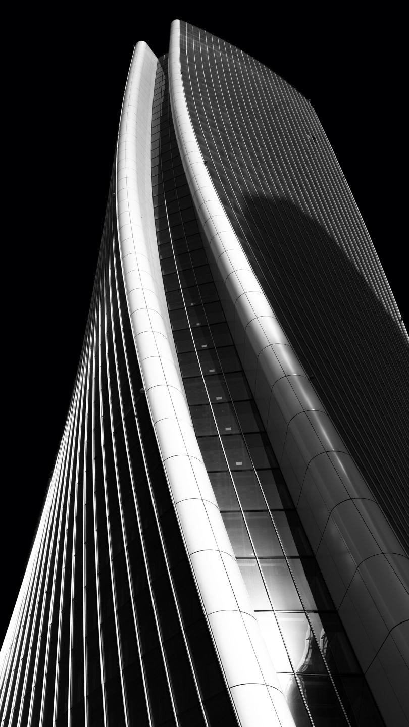 Modern Skyscraper Black and White - Related OpersCraft wallpaper