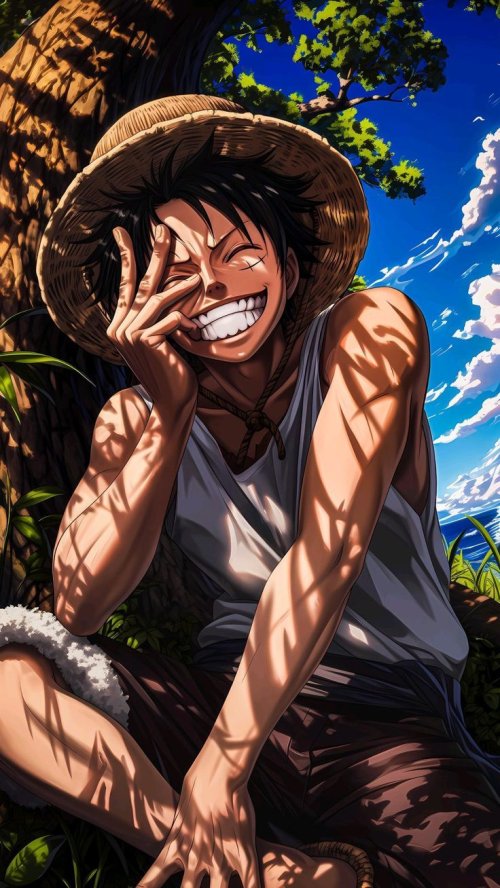 Monkey D. Luffy Relaxing - Related OpersCraft wallpaper
