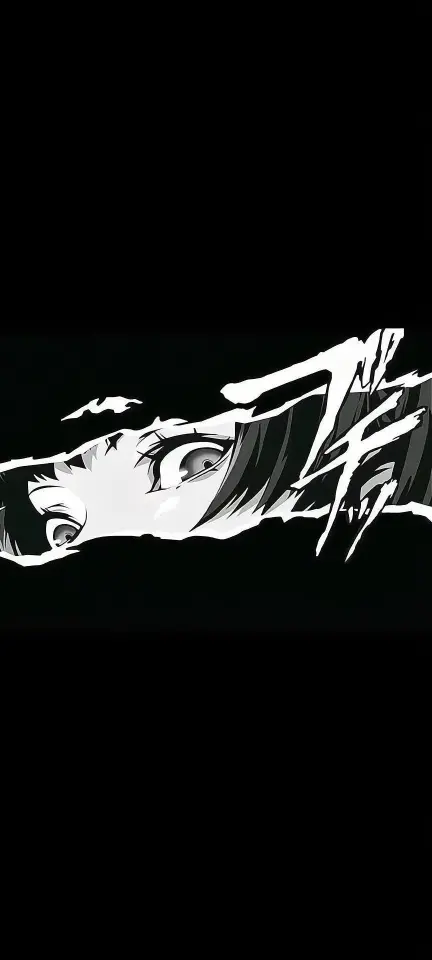 Monochrome Anime Gaze - Related Darkify wallpaper