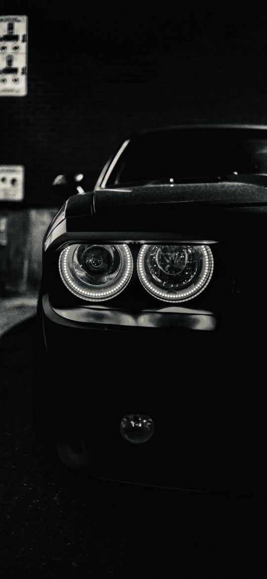 Monochrome Car Headlights - Related OpersCraft wallpaper