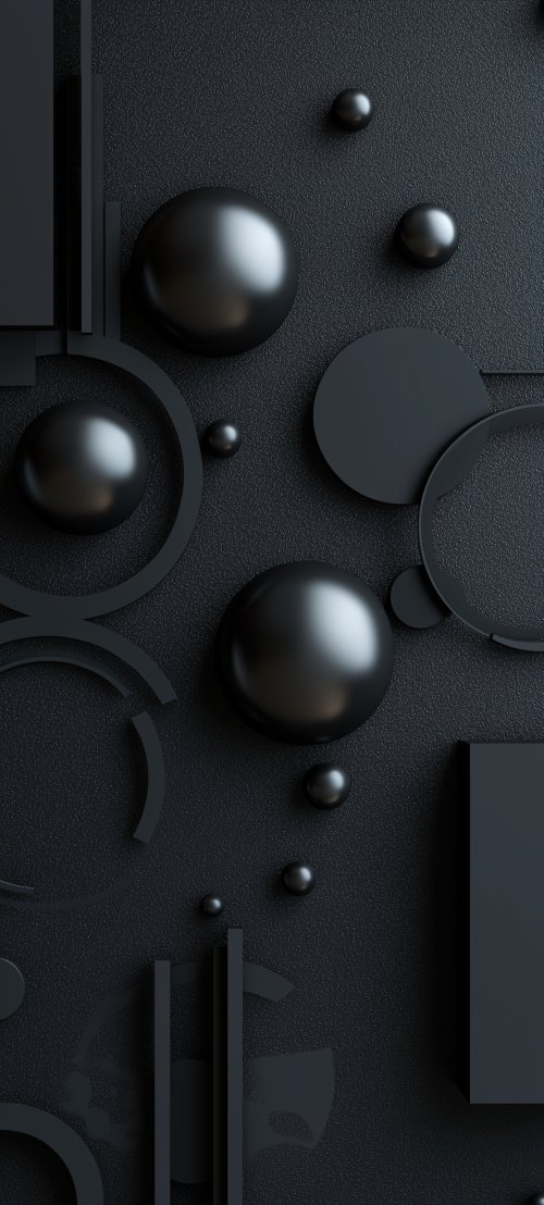 Monochrome Geometric Abstraction - Related OpersCraft wallpaper