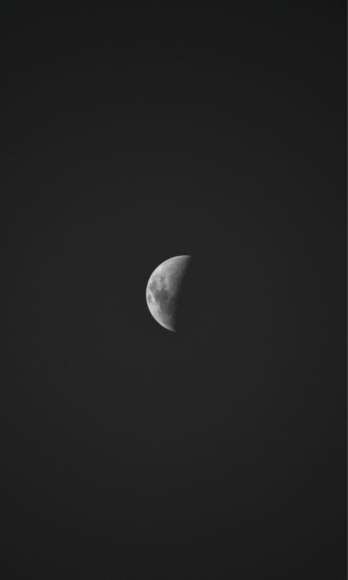 Monochrome Lunar Phase - Related OpersCraft wallpaper