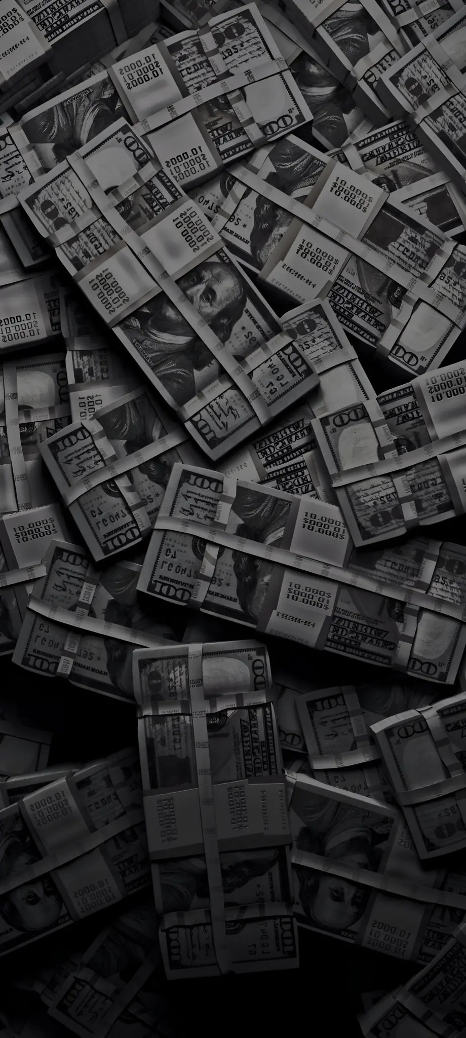 Monochrome Money Pile - Related OpersCraft wallpaper