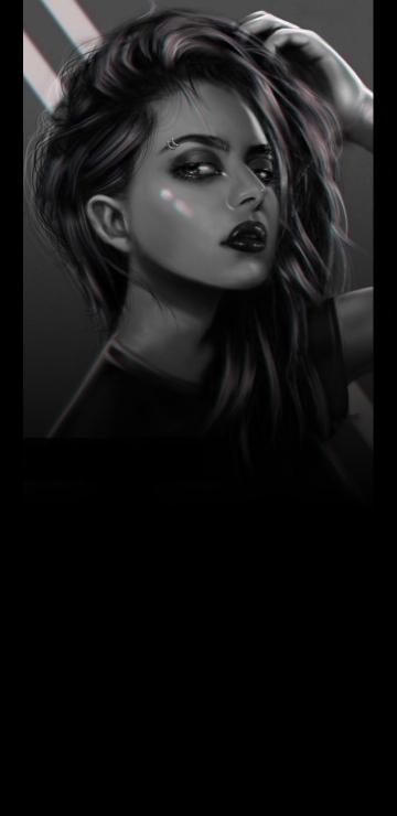Monochrome Pierced Portrait - Related OpersCraft wallpaper