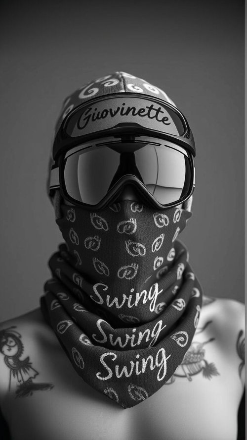 Monochrome Rider Portrait - streetwear Wallpaper